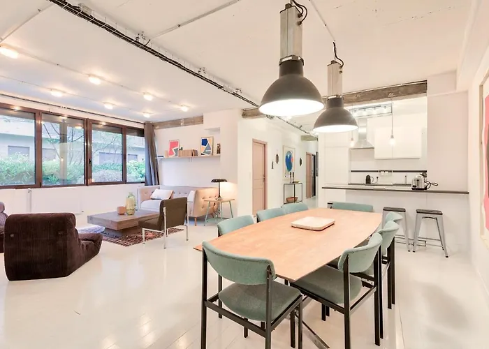 Artist And Design Loft - 10 Guests - 5 Min From Metro Apartment Paris