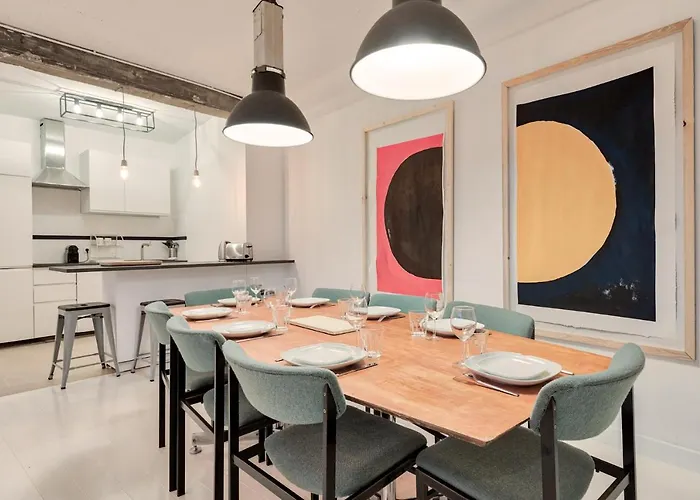 Artist And Design Loft - 10 Guests - 5 Min From Metro Apartment *