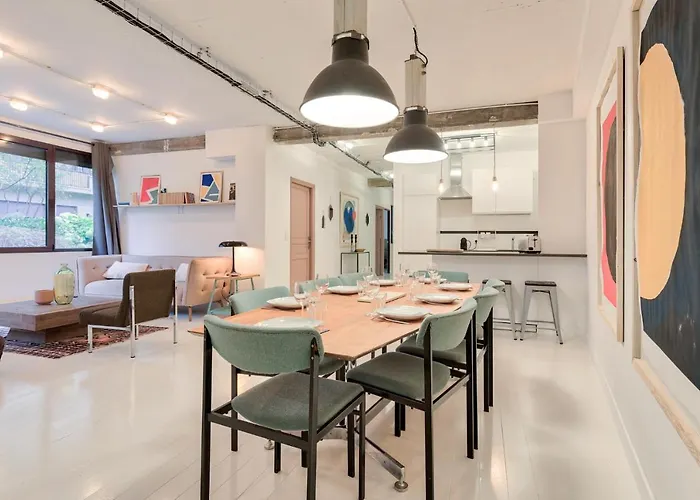 Artist And Design Loft - 10 Guests - 5 Min From Metro * Paris