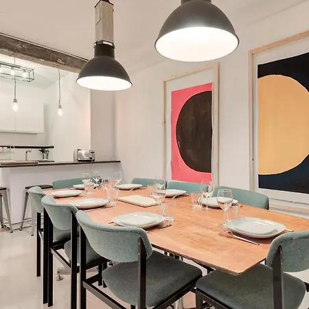 Artist And Design Loft - 10 Guests - 5 Min From Metro Appartement *