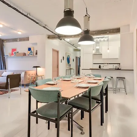 Artist And Design Loft - 10 Guests - 5 Min From Metro * Paris