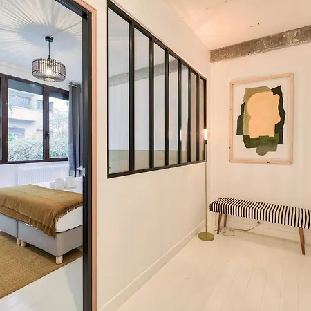 Artist And Design Loft - 10 Guests - 5 Min From Metro Appartement