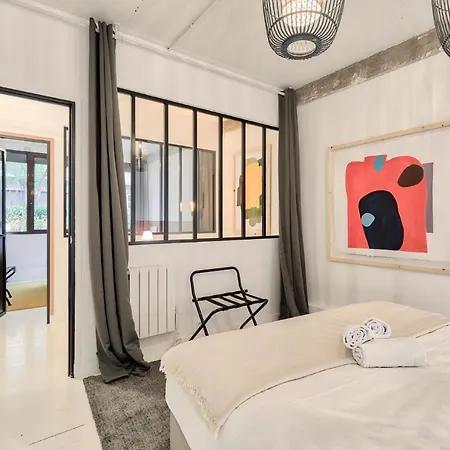 Artist And Design Loft - 10 Guests - 5 Min From Metro Paris